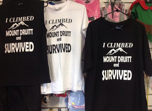 I Climbed Mt Druitt and survived T-Shirt