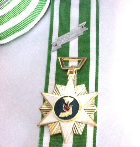 South Vietnam Campaign  Medal With 1960 Clasp Replica. Medal mini