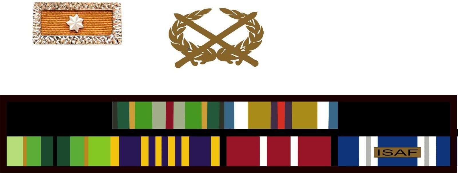 Ribbon bar sticker – Personalised It