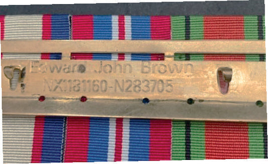 Engraving back of medals