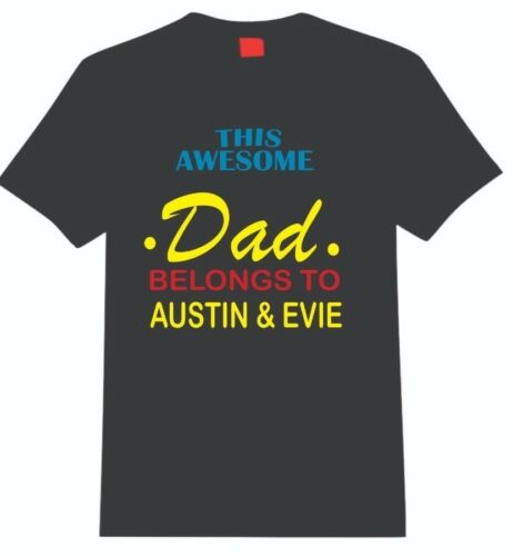 Father day  shirt personalised